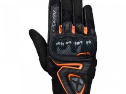 Gants cuir / textile Ixon RS5 Air noir / orange