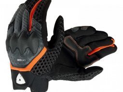 Gants cuir / textile RevâIt Veloz black / orange