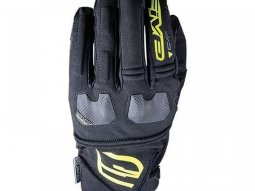 Gants enduro Five E-WP noir / jaune fluo