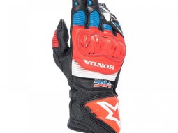 Gants moto Alpinestars Honda GP Pro R3 noir / rouge / bleu