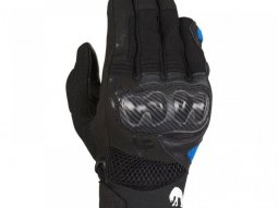 Gants textile / cuir Furygan Galax noir / bleu