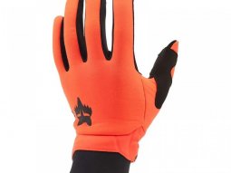 Gants textile  Fox Racing Defend Thermo CE orange fluo