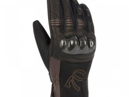 Gants textile Segura Russel noir / marron