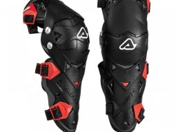 GenouillÃ¨res Acerbis IMPACT EVO 3.0 noir / rouge