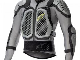 Gilet de protection Alpinestars Bionic Action V2 gris / noir / jaune fluo-
