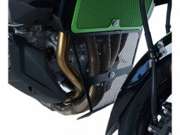 Grille de protection de collecteur R&G Racing noire Kawasaki Versys 10