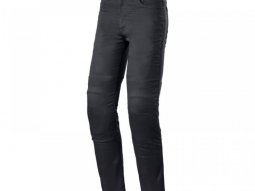 Jean moto Alpinestars Cerium tech-stretch noir rinse