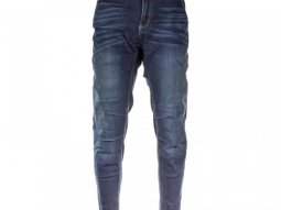 Jeans moto femme Ixon Mikki C-Sizing bleu