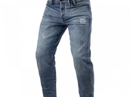 Jeans moto RevâIt Rilan TF medium blue vintage â sta...