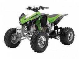 Kawasaki quad 450 KFX 2012 green 1:12 NewRay vert / noir