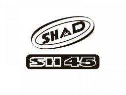 Kit autocollant Shad pour top case SH45 rouge