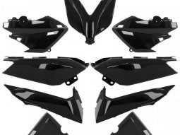 Kit habillage noir brillant pour Yamaha X-Max 125 / 250 / 400 14-17