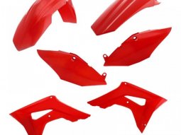 Kit plastique Acerbis Honda CRF 250R 19-21 rouge Brillant