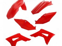 Kit plastique Acerbis Honda CRF 450R 2017 rouge Brillant
