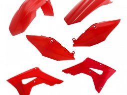 Kit plastique Acerbis Honda CRF 450RX19-20 rouge Brillant