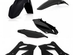 Kit plastique Acerbis Kawasaki 250 KFX 13-16 Noir Brillant