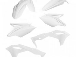 Kit plastique Acerbis Kawasaki 250 KX-F 19-20 Blanc Brillant
