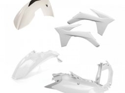Kit plastique Acerbis KTM 400 / 530 / 450 / 500 EXCF 12-13 Blanc Brillant