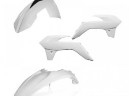Kit plastique Acerbis KTM 85 SX 13-17 Blanc Brillant