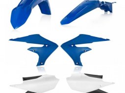Kit plastique Acerbis Yamaha 250 YZ-F 19-23 Bleu / Blanc / Noir Brillant B