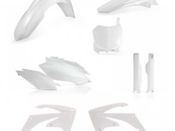 Kit plastique complet Acerbis Honda CRF 250R 11-13 Blanc Brillant