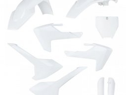 Kit plastique complet Acerbis Husqvarna 65 TC 17-23 Blanc Brillant