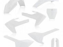 Kit plastique complet Acerbis Husqvarna 85 TC 2018 Blanc Brillant