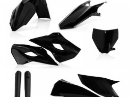Kit plastique complet Acerbis Husqvarna TE / FE 2016 Noir Brillant