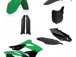 Kit plastique complet Acerbis Kawasaki 250 KX-F 13-16 Vert-Noir Brilla