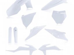 Kit plastique complet Acerbis KTM 125 SX 19-22 (blanc 2)