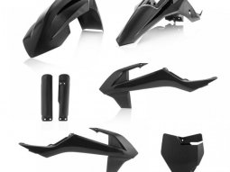 Kit plastique complet Acerbis KTM 65 SX 16-21 Noir Brillant