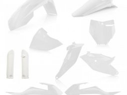 Kit plastique complet Acerbis KTM 85 SX 18-23 Blanc Brillant