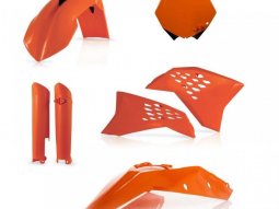 Kit plastique complet Acerbis KTM SXF 07-10 Orange Brillant
