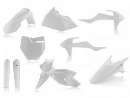 Kit plastique complet Acerbis KTM SXF 16-17 Blanc Brillant