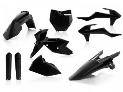 Kit plastique complet Acerbis KTM SXF 16-17 Noir Brillant