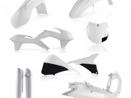 Kit plastique complet Acerbis KYM SX-F 13-14 Blanc Brillant