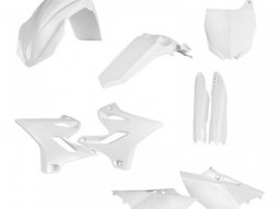 Kit plastique complet Acerbis Yamaha 125 YZ 19-20 Blanc Brillant