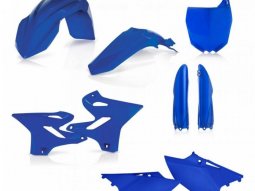 Kit plastique complet Acerbis Yamaha 125 YZ 2018 Bleu Brillant