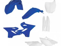 Kit plastique complet Acerbis Yamaha 250 YZ 19-20 Bleu / Blanc Brillant