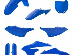 Kit plastique complet Acerbis Yamaha 65 YZ 18-23 Bleu Brillant