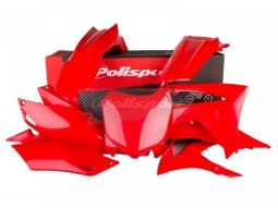 Kit plastique Polisport Honda CRF 450R 13-15 rouge