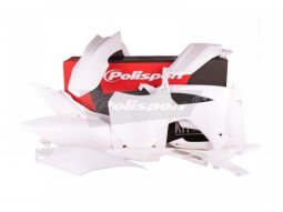 Kit plastique Polisport Honda CRF 450R 13-16 blanc
