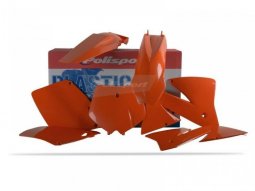 Kit plastique Polisport KTM 300 EXC 01-02 (couleur origine noir / orange