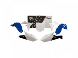 Kit plastique RTech couleur d’origine bleu et blanc pour Yamaha YZ25