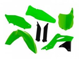Kit plastique RTech couleur verte pour Kawasaki KX-F 250 13-16