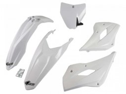 Kit plastique Ufo Blanc Husqvarna TC 85cc 14-17