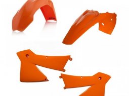 Kit plastiques Acerbis KTM 125 / 200 / 250 / 300 EXC 2004 orange (orange98)