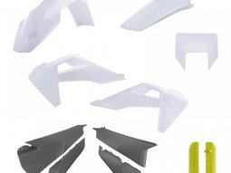 Kit plastiques complet Acerbis Husqvarna 250 FE 20-23 (blanc2) / gris / ja