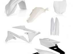 Kit plastiques complet Acerbis Yamaha 250 YZF 14-18 réplica blanc (bl