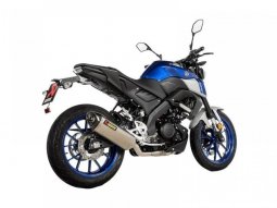 Ligne complÃ¨te Akrapovic titane embout carbone Yamaha YZF-R 125...